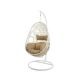 Rhodes Wicker Hanging Egg Chair - White