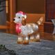 Battery Operated InLit Ice LED Dachsund 28cm
