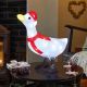 Battery Operated InLit Ice LED Christmas Goose 37cm