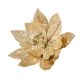 Glorious Golds Clip-On Poinsettia 18cm - Style 2