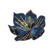 Royal Blues Clip-On Poinsettia - Style 4