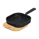 Enders® Cast Iron Frying Pan 23cm (with Bamboo Board)
