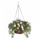 Faux Topiary Easy Basket - Petunias