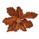 Copper Bronze Clip-On Poinsettia - Style 1