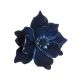 Royal Blues Clip-On Poinsettia - Style 2