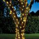 Firefly Solar String Lights - 100 Warm White LEDs