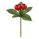17cm Red Berry Christmas Pick