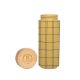 &Again Ceramic Travel Mug with Bamboo Lid - Olive Grid