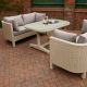 Annecy Lounge Set with Ice Cooler Table