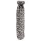Long Hot Water Bottle - Leopard Faux Fur