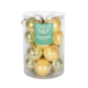 Bauble Mix - Pearlised Cream 8cm x 16