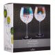 BarCraft Iridescent Gin Glasses (Set of 2)