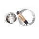 Bakehouse 7 Piece Stainless Steel Crinkle Edge Cookie Cutter Set