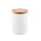 Bakehouse Large Round Storage Canister - White