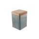 Bakehouse Medium Square Storage Canister - Grey