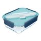 Built Retro Glass 900ml Lunch Box with Stainless Steel Cutlery