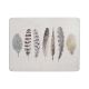 Creative Tops Placemats - Feathers (Pack of 6)