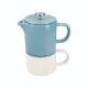 La Cafetière Barcelona 400ml Coffee for One - Retro Blue
