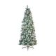 6.5ft Slim Frosted Calgary Pine Christmas Tree