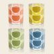 Orla Kiely Casual Water Glasses - Set of 4