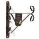 Heavy Duty Traditional Bracket - Black 30cm
