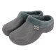 Fleecy Cloggies Charcoal Size 9