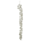 Snowflake Glitter Garland Gold 180cm