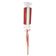 Candyland Glitter Candy Tube 62cm Red & White