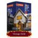 2000 ClusterBright Multi-Action LED Christmas Lights - Vintage Gold with Clear Cable