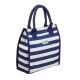 KitchenCraft Tote Cool Lunch Bag - Lulworth Blue Stripe