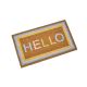 Décoir Coir Door Mat Colour Hello 45x75cm