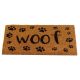 Décoir Coir Door Mat Woof 45x75cm