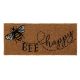 Coir Insert Door Mat Bee Happy 23x53