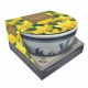 Traditional Dutch Delft Bowl - Narcissi Tête-à-Tête