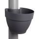 Elho Vibia Campana Drainpipe Clicker 22cm - Anthracite