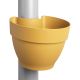Elho Vibia Campana Drainpipe Clicker 22cm - Honey Yellow