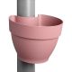 Elho Vibia Campana Drainpipe Clicker 22cm - Dusty Pink