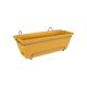 Elho Barcelona All-in-1 Trough 50cm - Honey Yellow