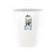 Elho Brussels Diamond Orchid High Pot 12.5cm - White