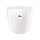Elho Brussels Diamond Round Houseplant Pot - White