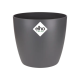 Elho Brussels Diamond Round Mini Houseplant Pot - Anthracite