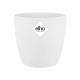 Elho Brussels Diamond Round Mini Houseplant Pot - White