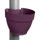 Elho Vibia Campana Drainpipe Clicker 22cm - Maple Purple