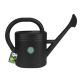 Elho Green Basics Watering Can 10L - Living Black