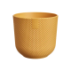 Elho Jazz Round Mini Houseplant Pot - Amber Yellow