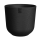 Elho Jazz Round Houseplant Pot - Living Black
