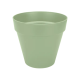 Elho Loft Urban Round Pot on Wheels 40cm - Pistachio Green