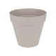 Elho Loft Urban Round Pot on Wheels 40cm - Warm Grey