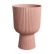 Elho Vibes Fold Coupe Houseplant Pot 30cm - Delicate Pink