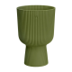 Elho Vibes Fold Coupe Houseplant Pot 14cm - Fern Green